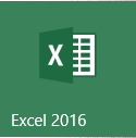 logo de Excel 2016