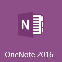 logo de OneNote 2016