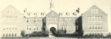 picture of old school building from children remember