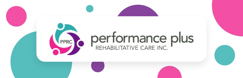 The visual identity of the Performance Plus Rehabilitative Care.