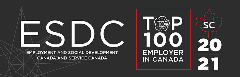 ESDC is one of Canada's Top Employers