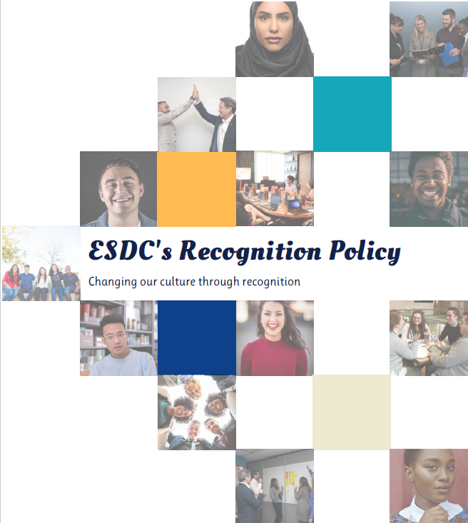 ESDC Recognition Policy, Changing our culture through recognition