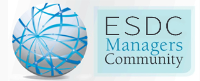 ESDC Managers Community logo.