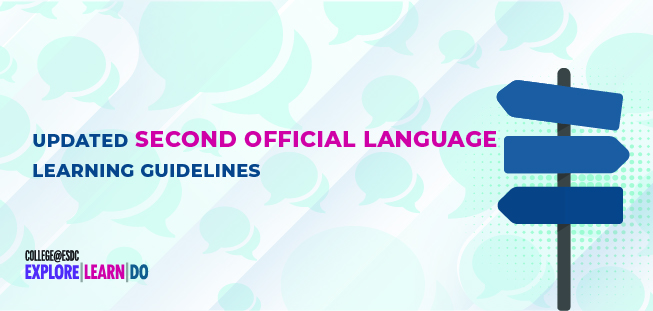 updated second official language learning guidelines college@esdc explore|learn|do