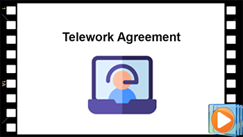 How to submit a Telework Agreement in my EMS (PeopleSoft)