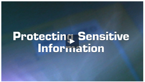 Video: Protecting sensitive information