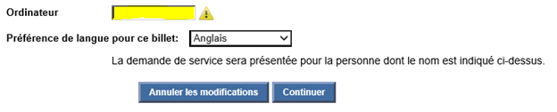 Cliquez sur le bouton Ok et entrez le nom de l'ordinateur de la personne concernée