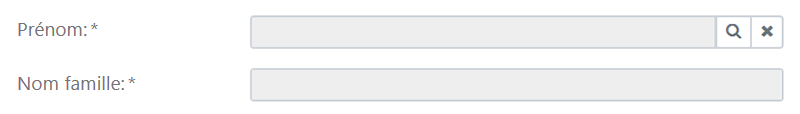 Prénom et Nom de famille