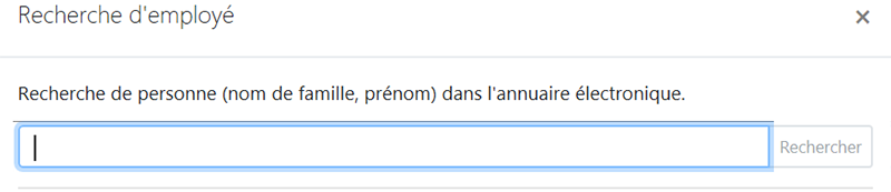 Prénom et Nom de famille