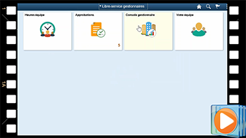 Visite virtuelle de la version 9.2 de maSGE (PeopleSoft) pour Gestionnaires