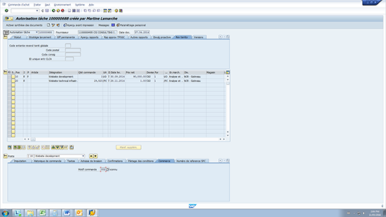 Autorisation Taches