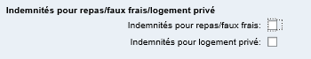 Voyage indemnites pour rapas/faux frais/logement prive