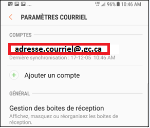 adresse courriel