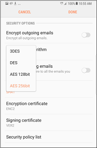 AES 256 bit algorithme