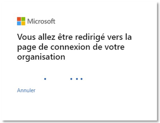 Pour accéder à la page de connexion de votre organisation