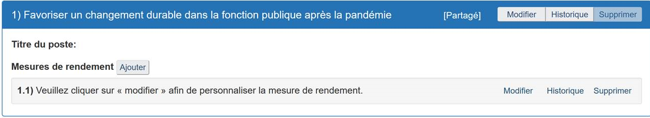 Bouton 'Ajouter' et le bouton 'Modifier' est encerclé.