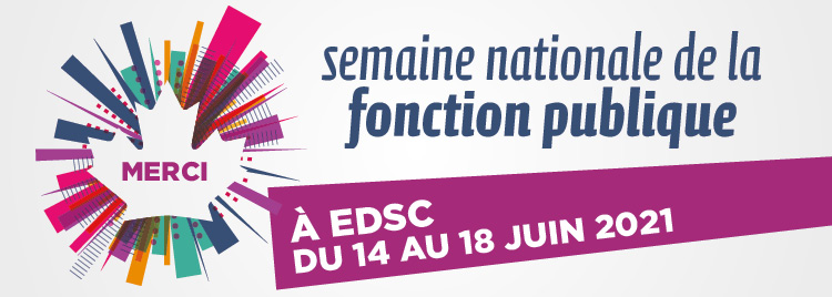 Semaine antionale de la fonction publique -  ÇA se passe du 14 au 20 juin 2020