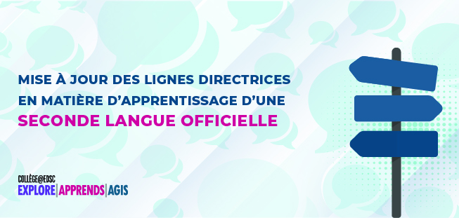 mise À des lignes directrices en matiére d'apprentissage d'une seconde langue officielle