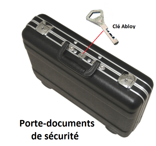 Porte-documents de sécurité. détails ci-dessous